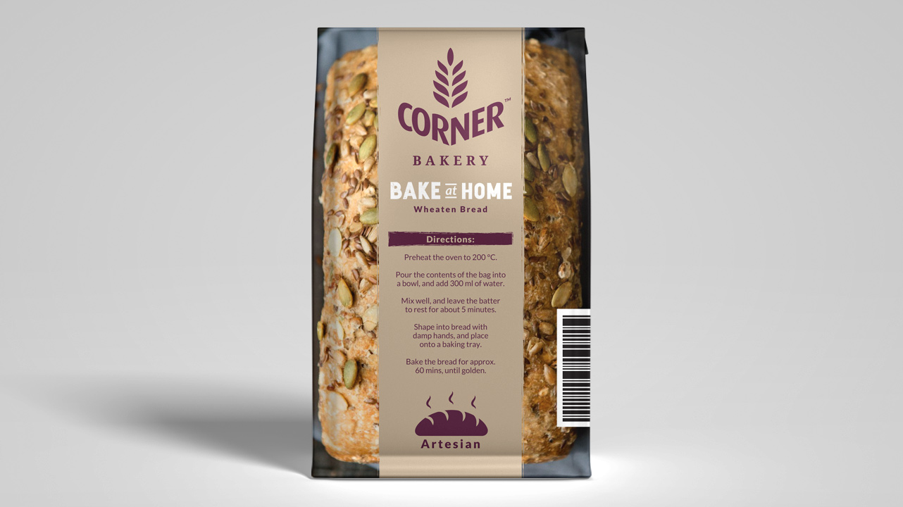 Corner Bakery - Packaging Concept